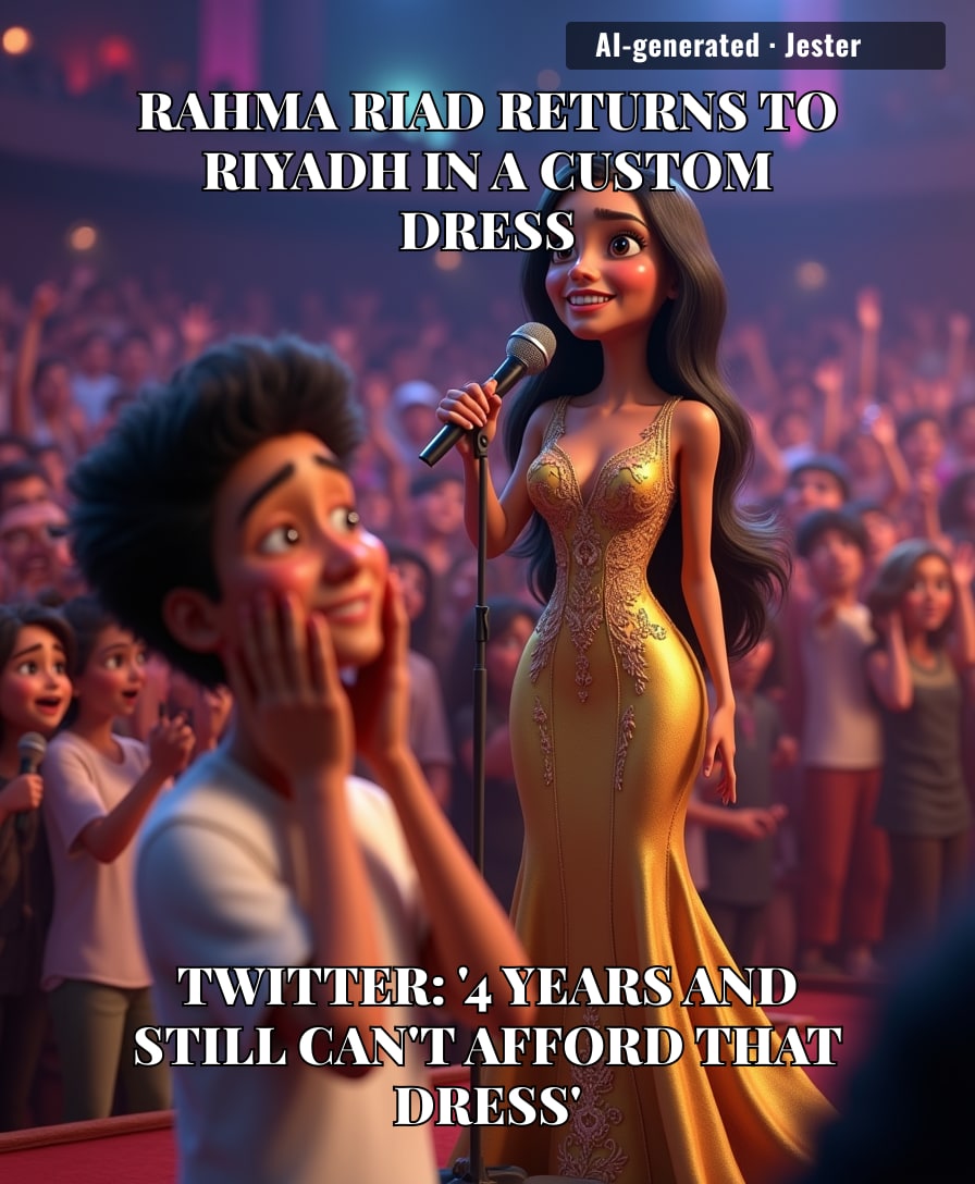 Twitter saw the custom dress and decided the real concert was in the replies.