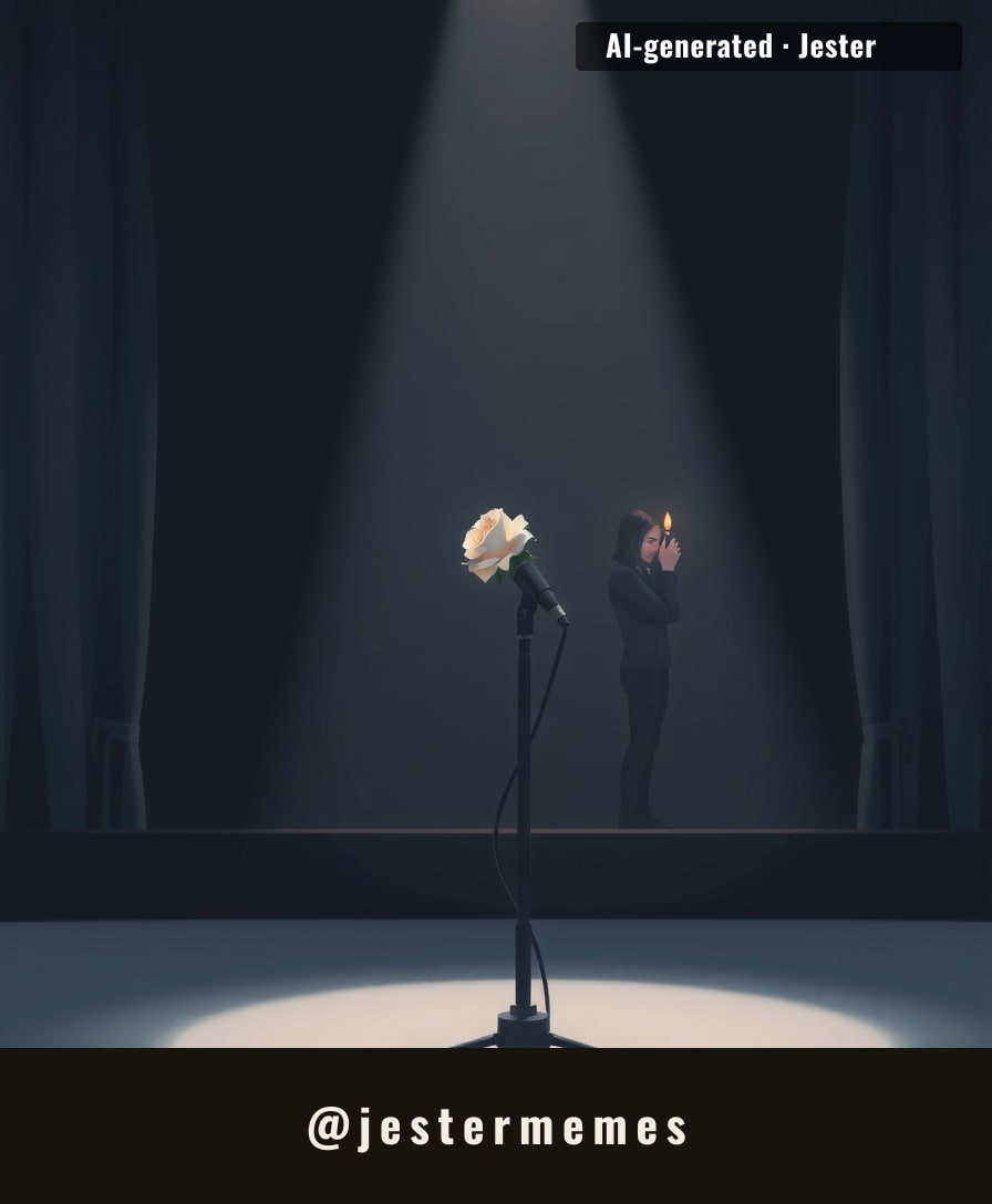 A voice that moved millions is gone, leaving only echoes and sorrow.