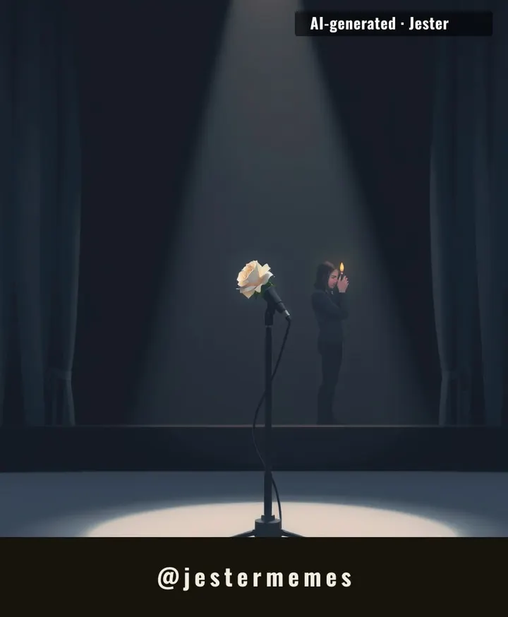 A voice that moved millions is gone, leaving only echoes and sorrow.