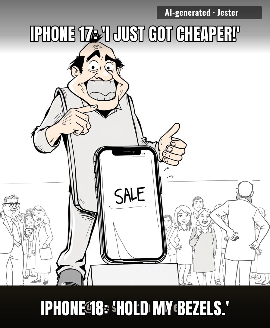 Nothing says 'great deal' like buying a phone that's obsolete by the time the unboxing video finishes rendering.