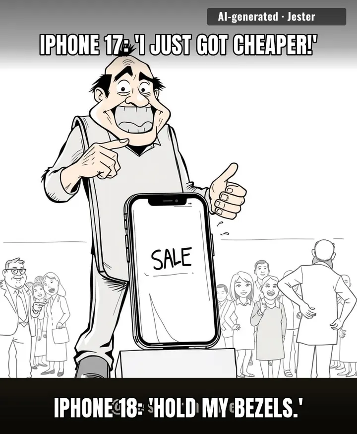 Nothing says 'great deal' like buying a phone that's obsolete by the time the unboxing video finishes rendering.