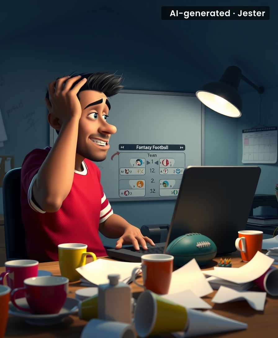 Fantasy football: where your most reliable player is your sixth sense of disappointing you.