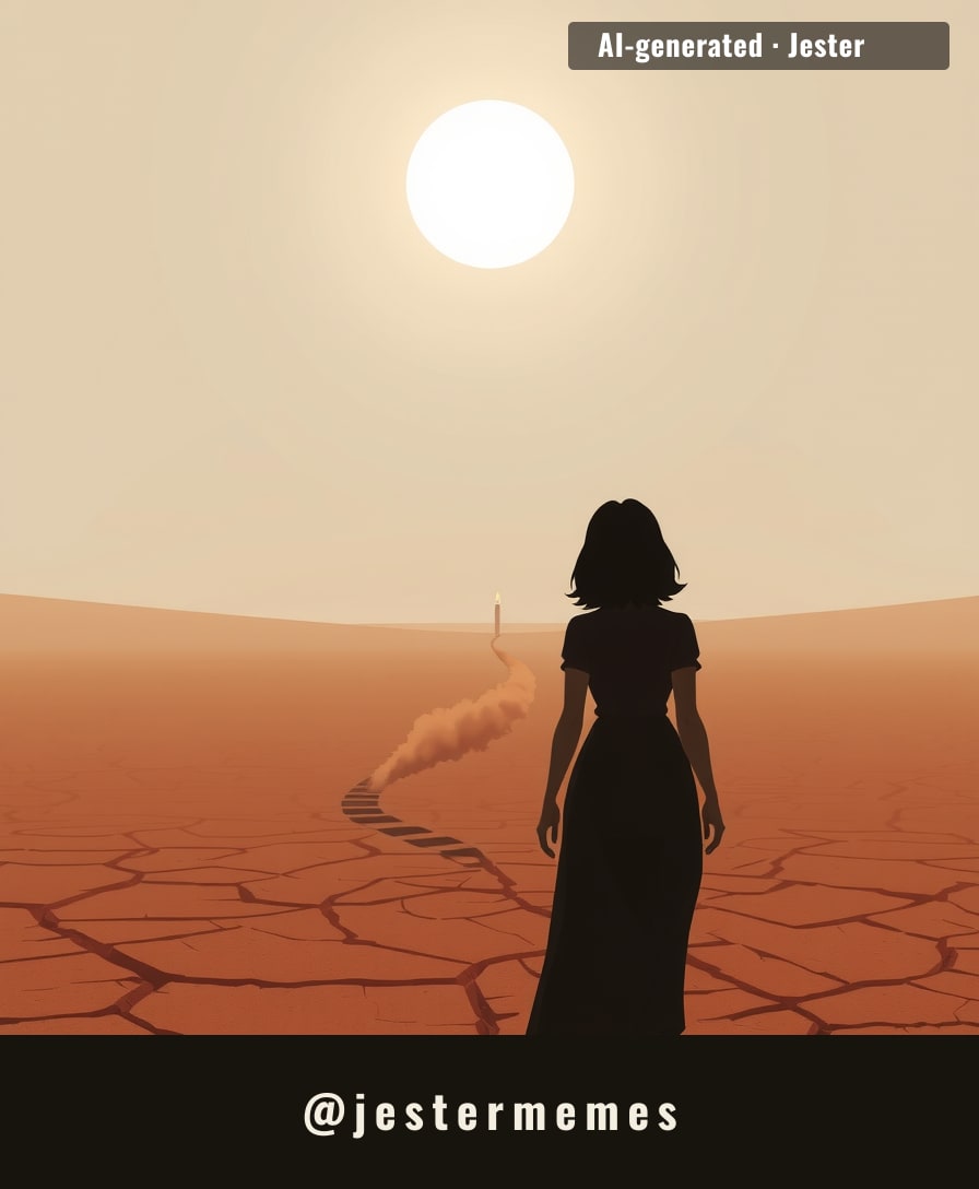 Her survival is a testament to human endurance against nature's indifference.