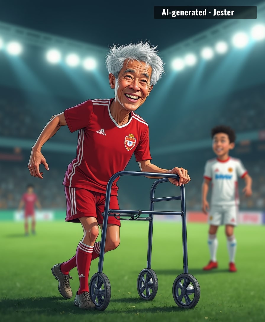 Kazuyoshi Miura scoring at 59 is the universe's way of telling my 30-year-old knees to shut up.