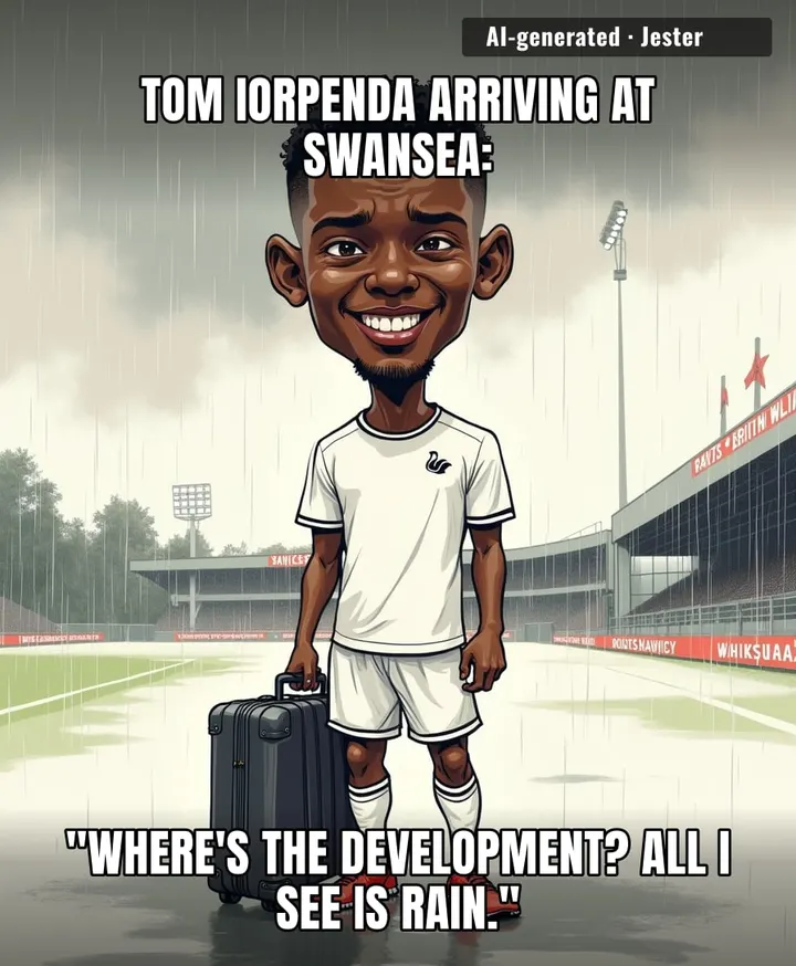 Tom Iorpenda's development just went from 'promising' to 'Swansea City', which is like upgrading from a starter home to a fixer-upper with a leaky roof.