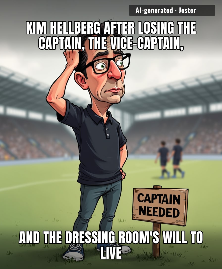 Middlesbrough's captaincy is now decided by whoever remembers to bring the tea bags.