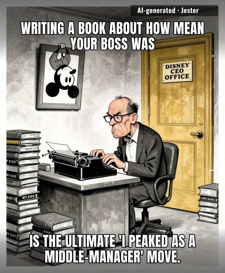 Bob Chapek spent three years trying to run Disney just so he could eventually write a 272-page LinkedIn post about why it’s not his fault.