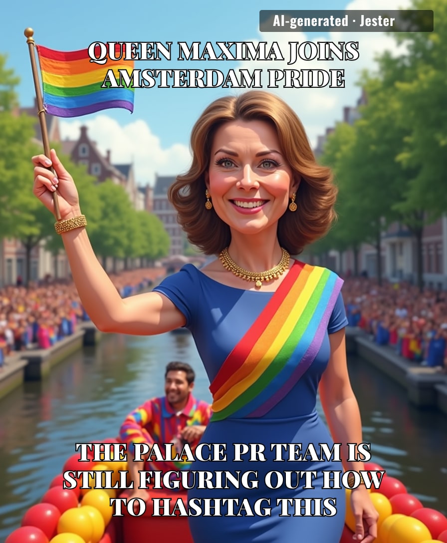 The monarchy's latest PR win: being seen as human for a day.