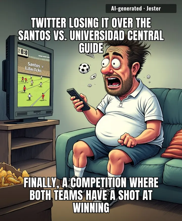 The real drama isn't on the pitch — it's fans panic-checking channel numbers during the ad break.