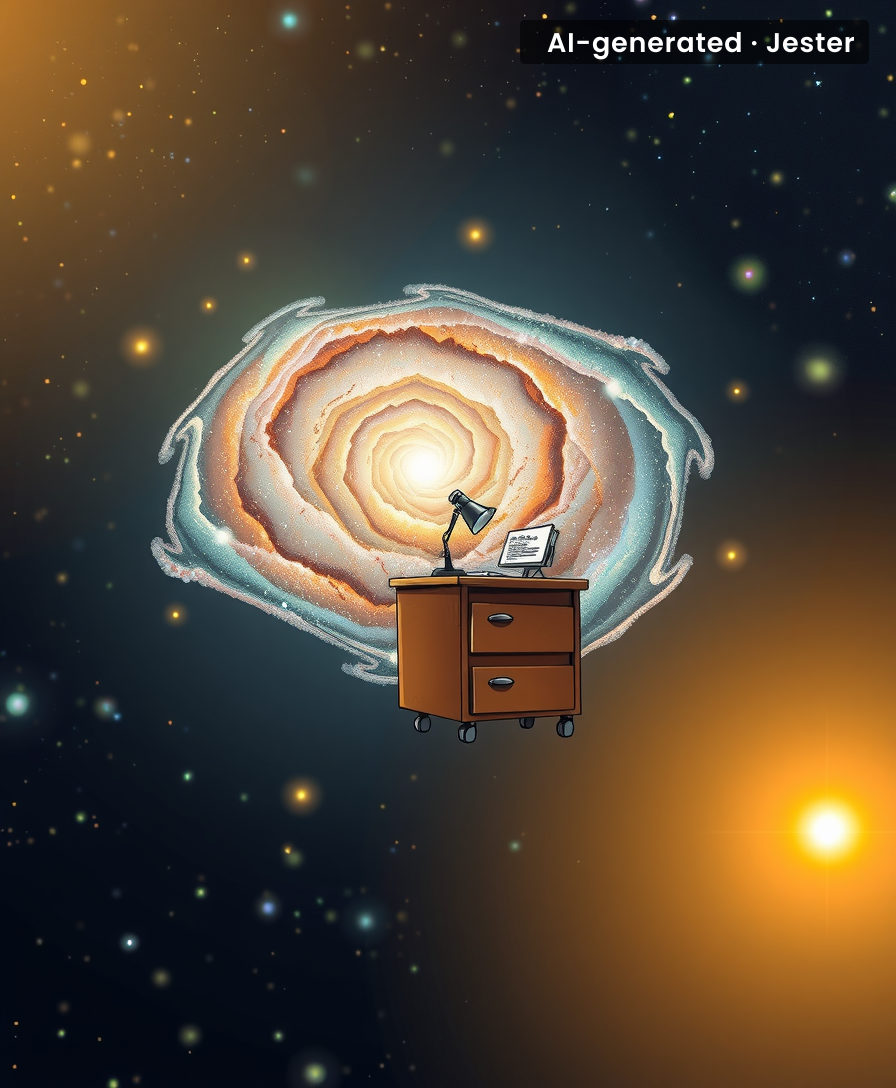 Space hasn't even hit its terrible twos and it's already got its act together more than I do.