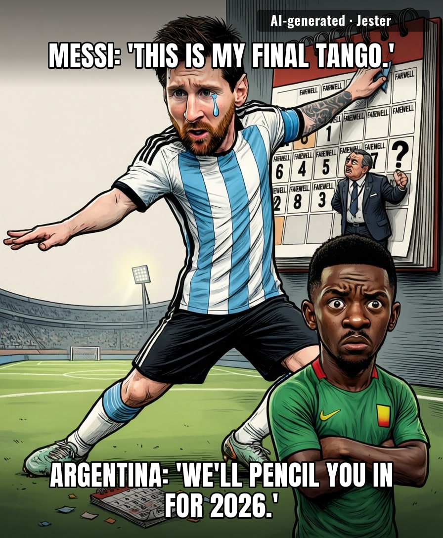 Messi's retirement has more encore performances than my favourite band, and somehow I still buy tickets every time.