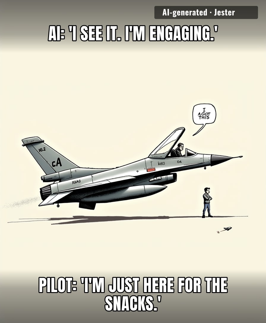 The X-62A just proved AI can dogfight, which means the Pentagon is about to spend $40 billion on a plane that says 'my bad' when it crashes.