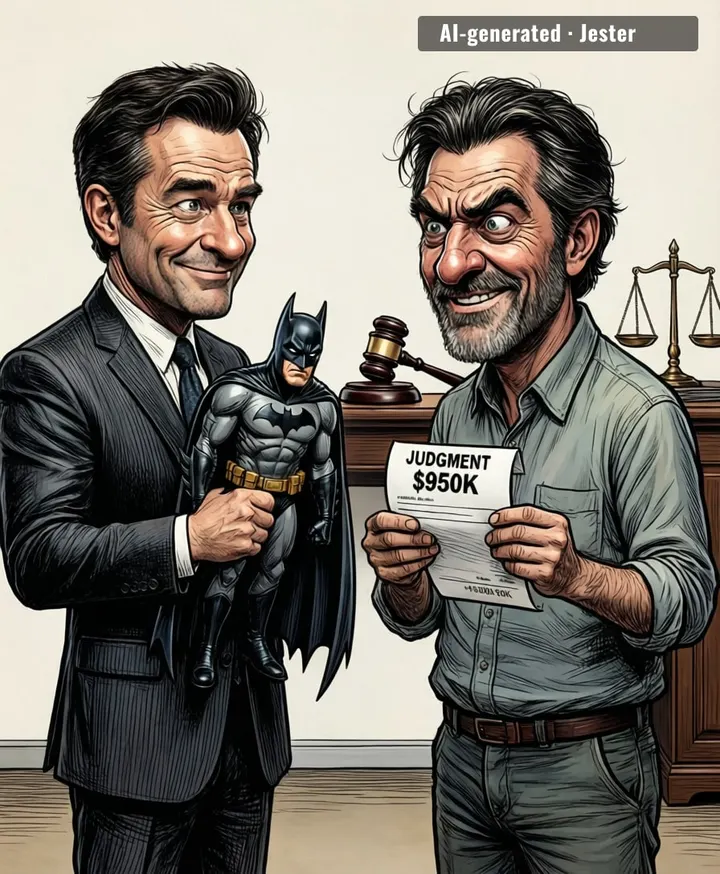 The Batmobile's revenge: karma charges interest for 20 years.