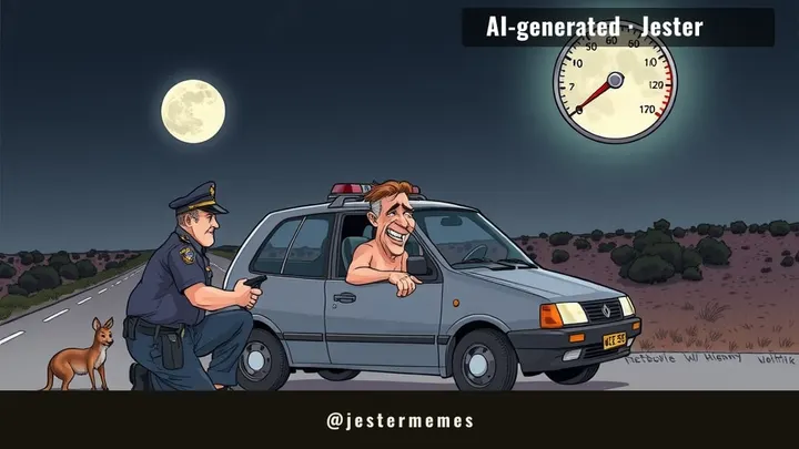 the man was doing 182 and his liver was doing 200, so technically he was speeding twice