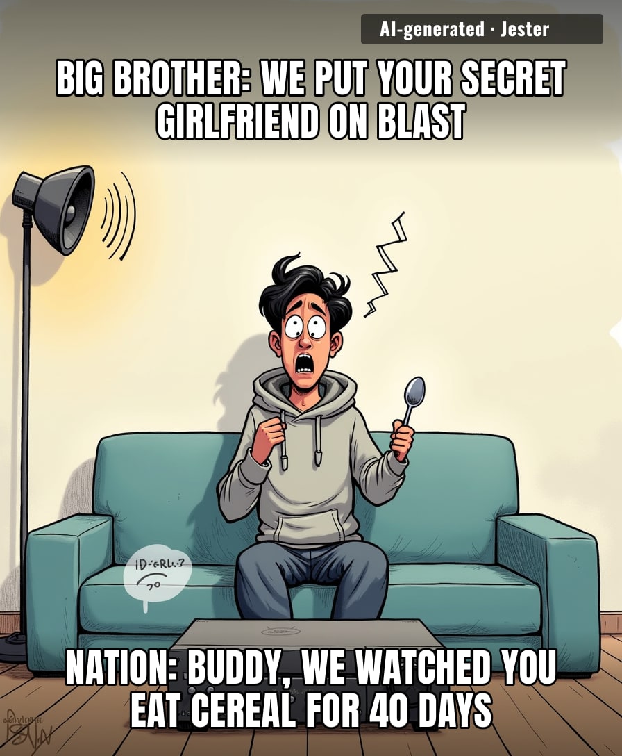 the walls have a girlfriend now and she's louder than the guy they cast for being loud