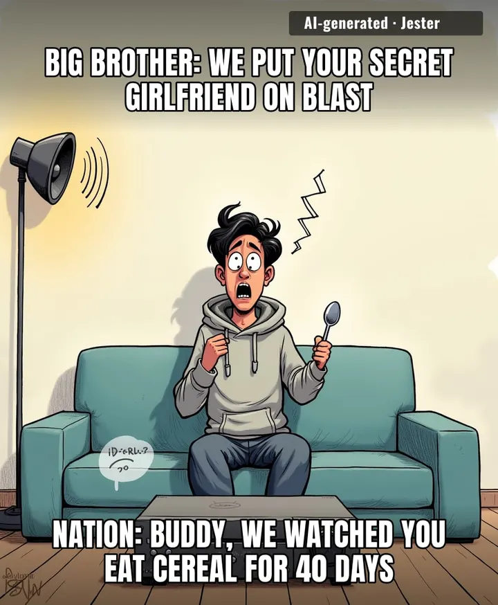 the walls have a girlfriend now and she's louder than the guy they cast for being loud