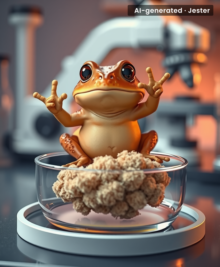 The toads learned the art of not caring from middle management.