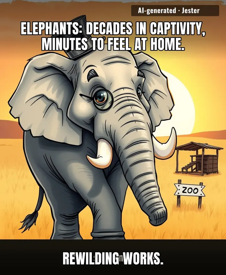 11 elephants, 5 years, 4 reserves—and zero 'I miss my keeper' tweets.