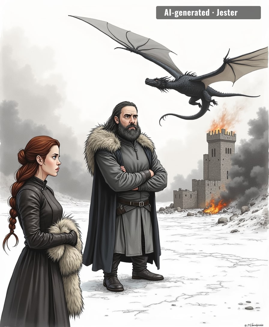 The Starks win by being the only characters who know winter is coming, which is like bragging you know the sun rises in the east.