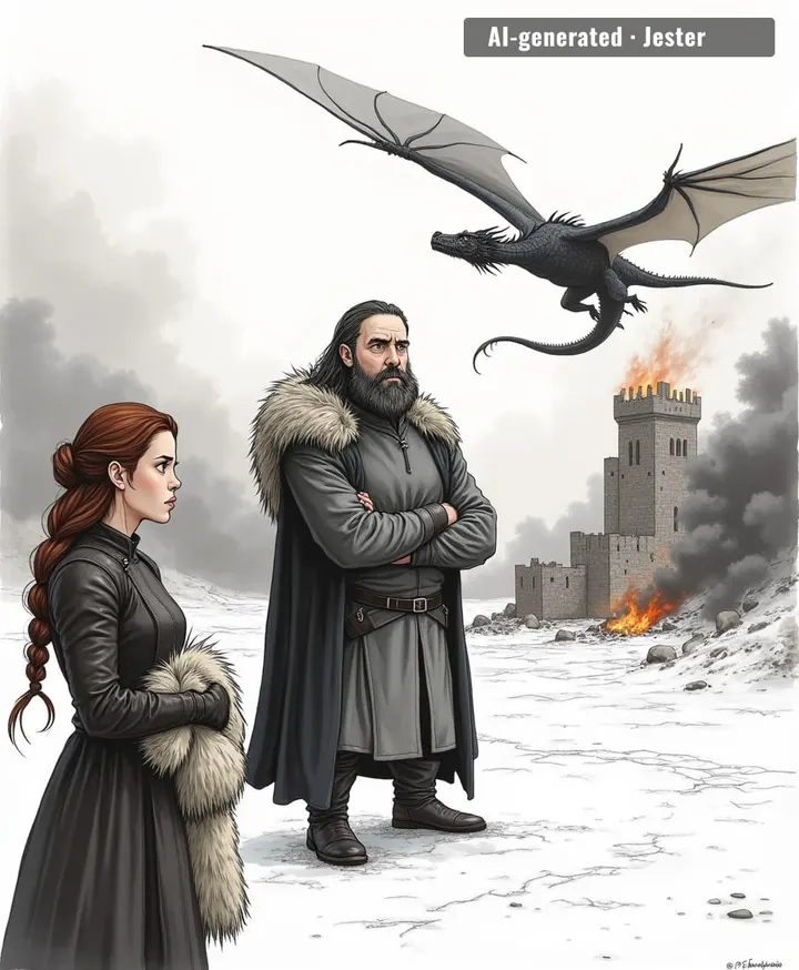 The Starks win by being the only characters who know winter is coming, which is like bragging you know the sun rises in the east.