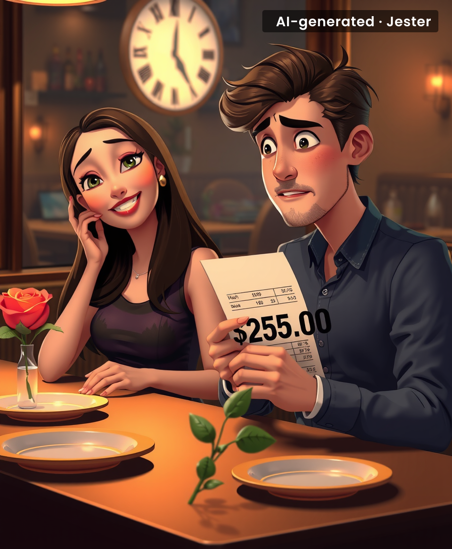 Dating is just inflation with a side of silence.
