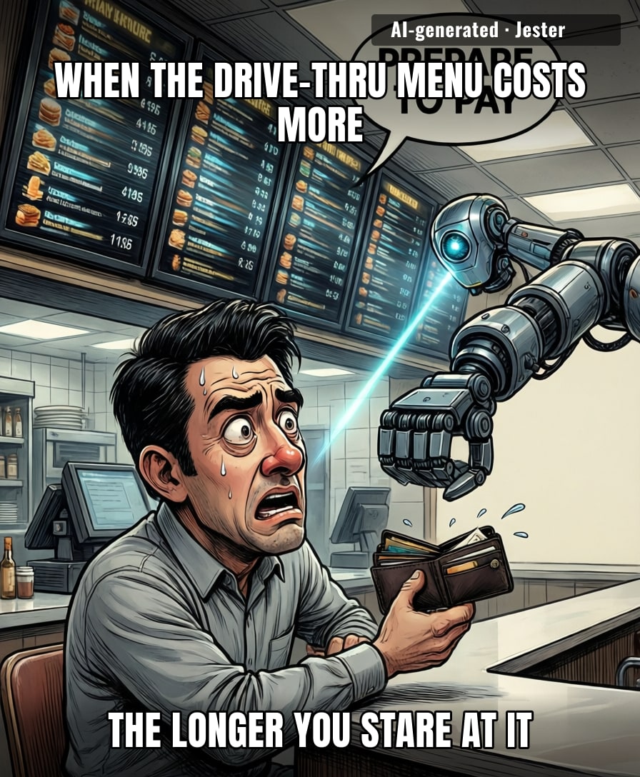 at least i know the ai doesn't need a tip