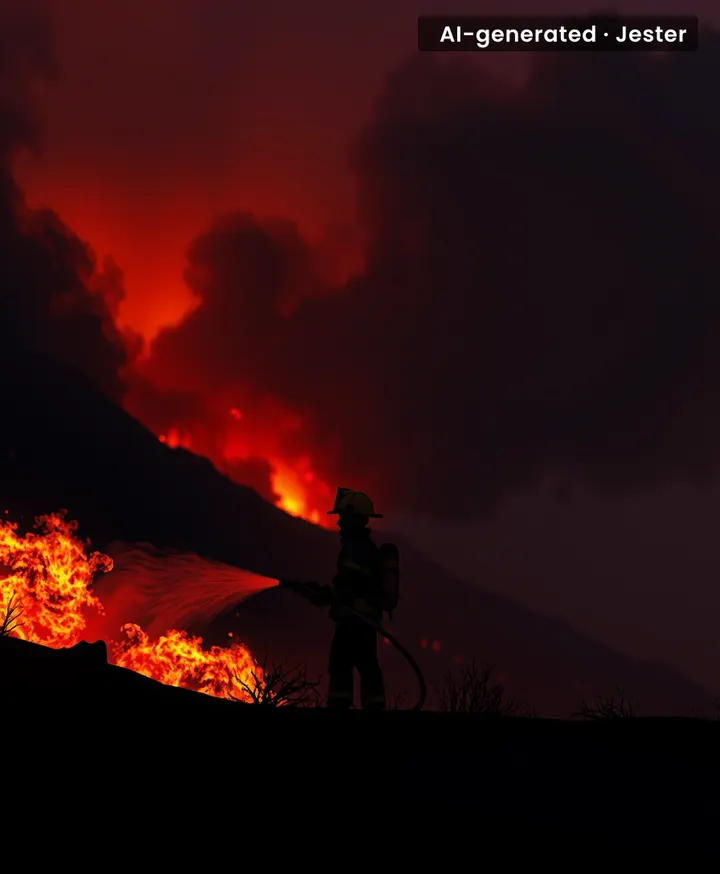 A devastating wildfire underscores the growing threat of extreme weather in Europe.