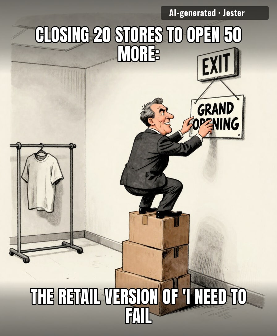 When the strategy is just playing musical chairs with the exact same inventory.