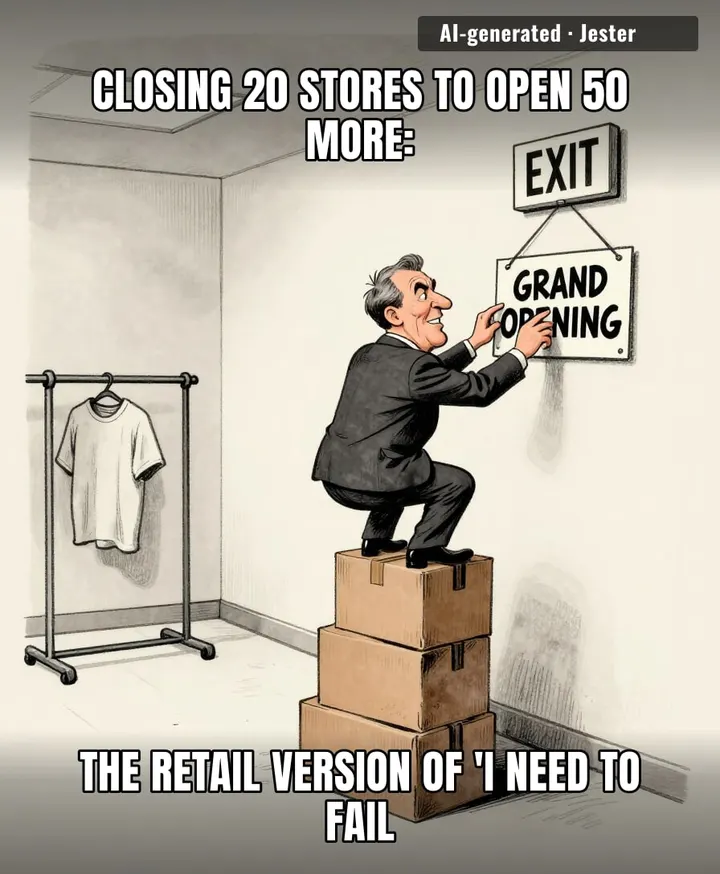 When the strategy is just playing musical chairs with the exact same inventory.