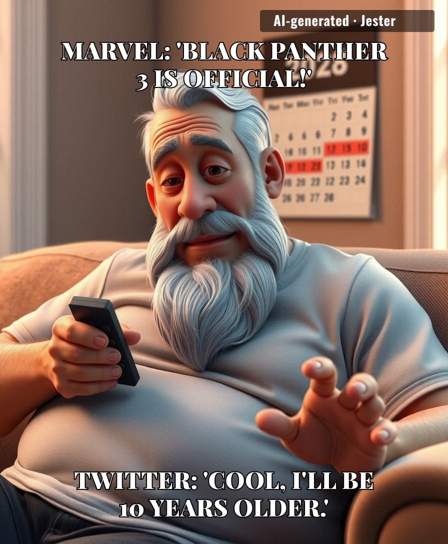 Nothing says 'we need more time' like a release date that makes you calculate your retirement.