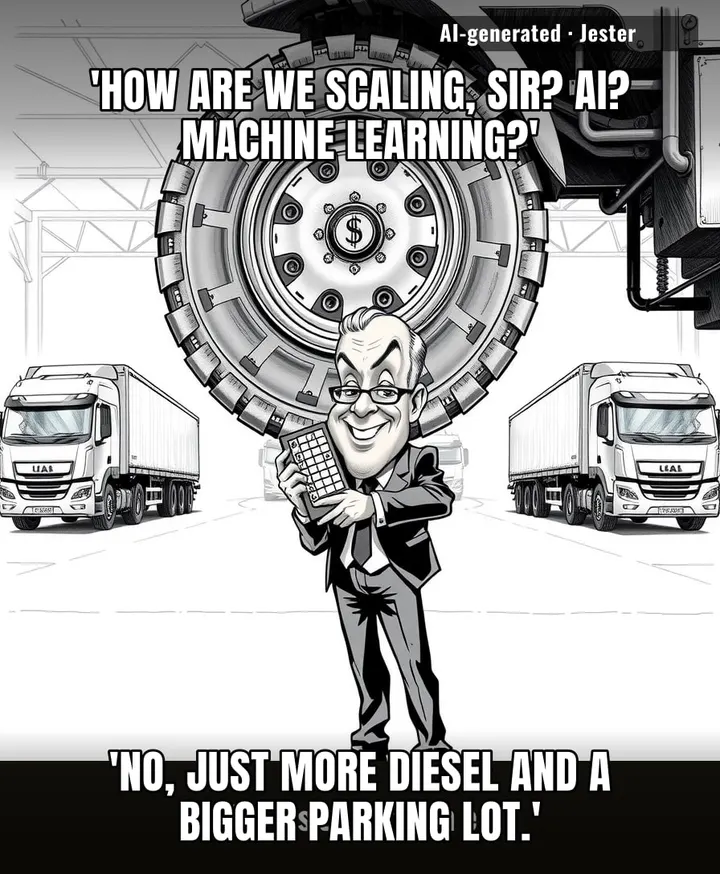 We’ve reached the peak of corporate innovation where 'expanding the fleet' is just a fancy way of saying you bought more heavy metal for traffic jams.