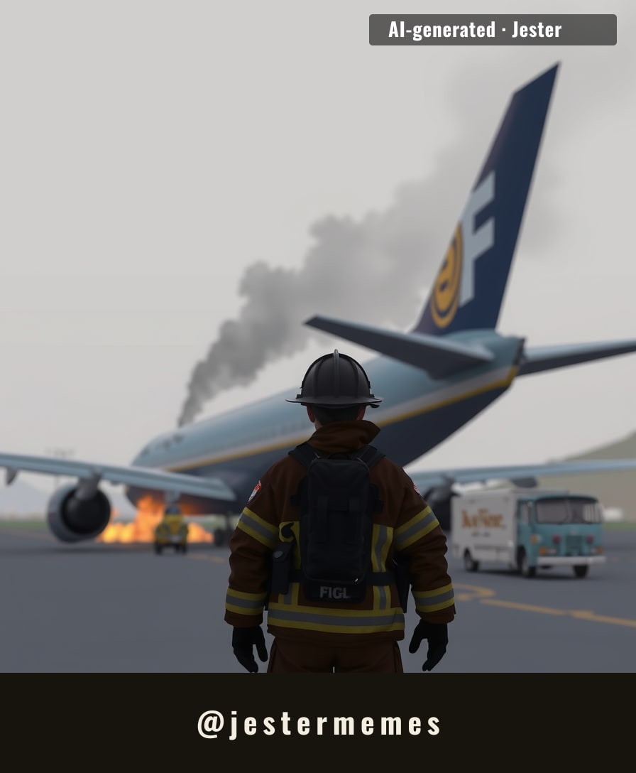 A routine cargo flight ends in a fiery reminder of aviation's inherent risks.
