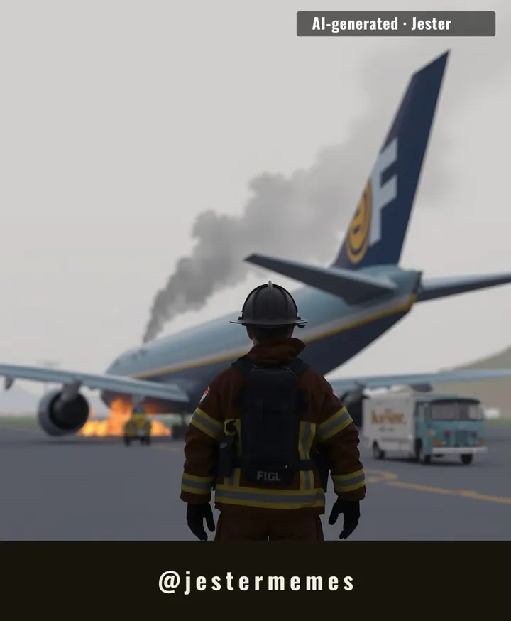 A routine cargo flight ends in a fiery reminder of aviation's inherent risks.