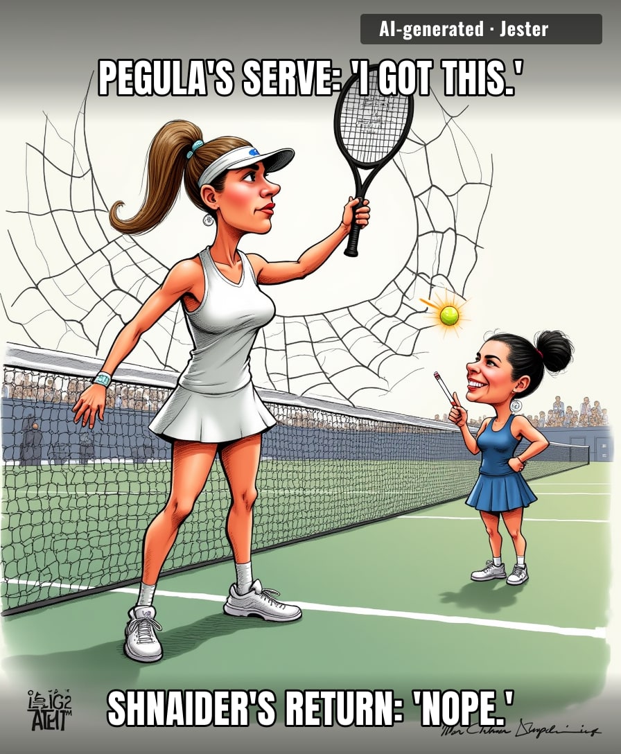 Pegula's racket must feel like a loyal employee who just watched their boss miss the same deadline for the 47th time.