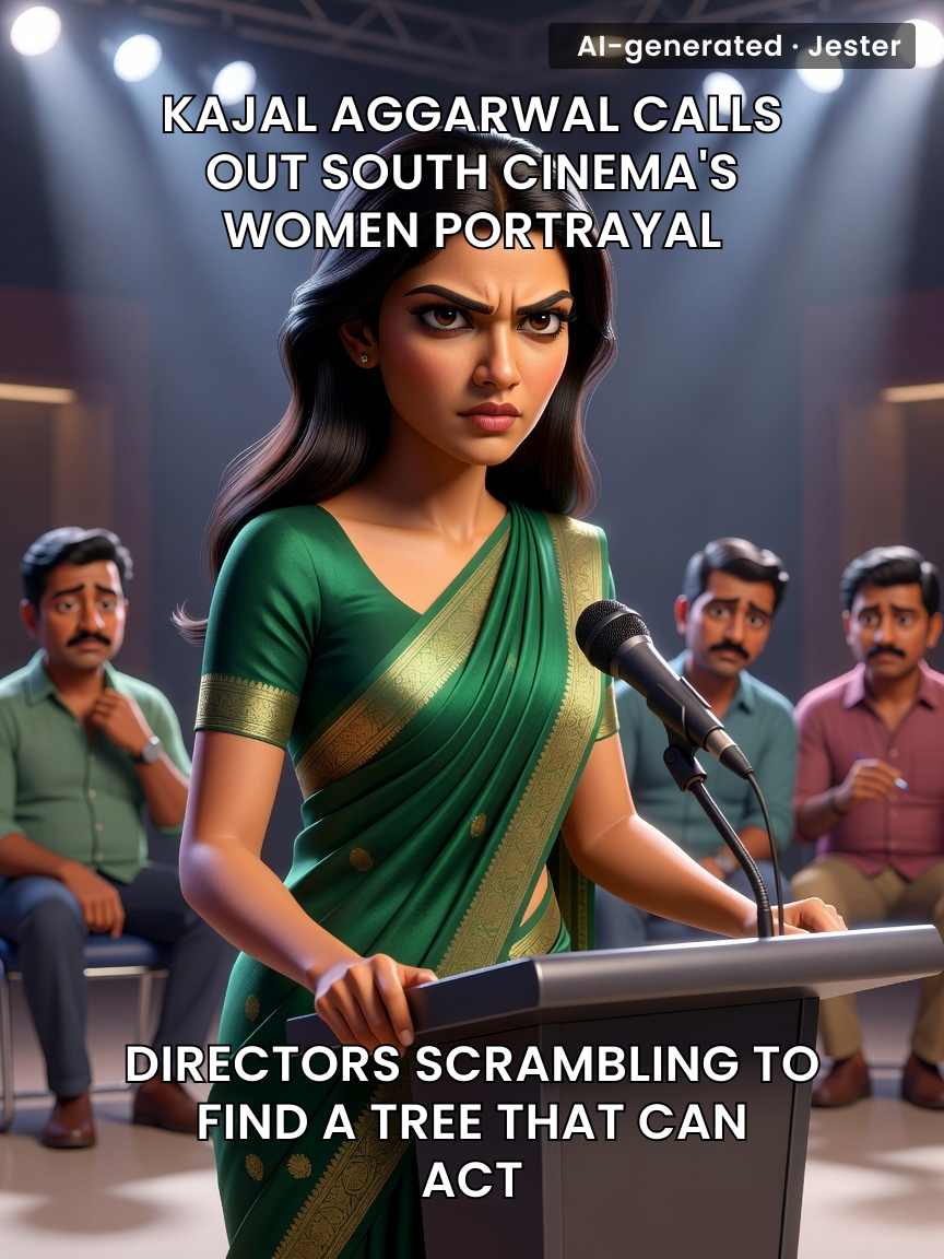 Finally, a South actress willing to say the quiet part out loud—while still cashing the cheques.
