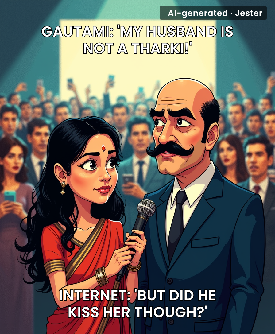 The only person fighting harder for Ram Kapoor's reputation than his wife is the Lock Upp editing room.
