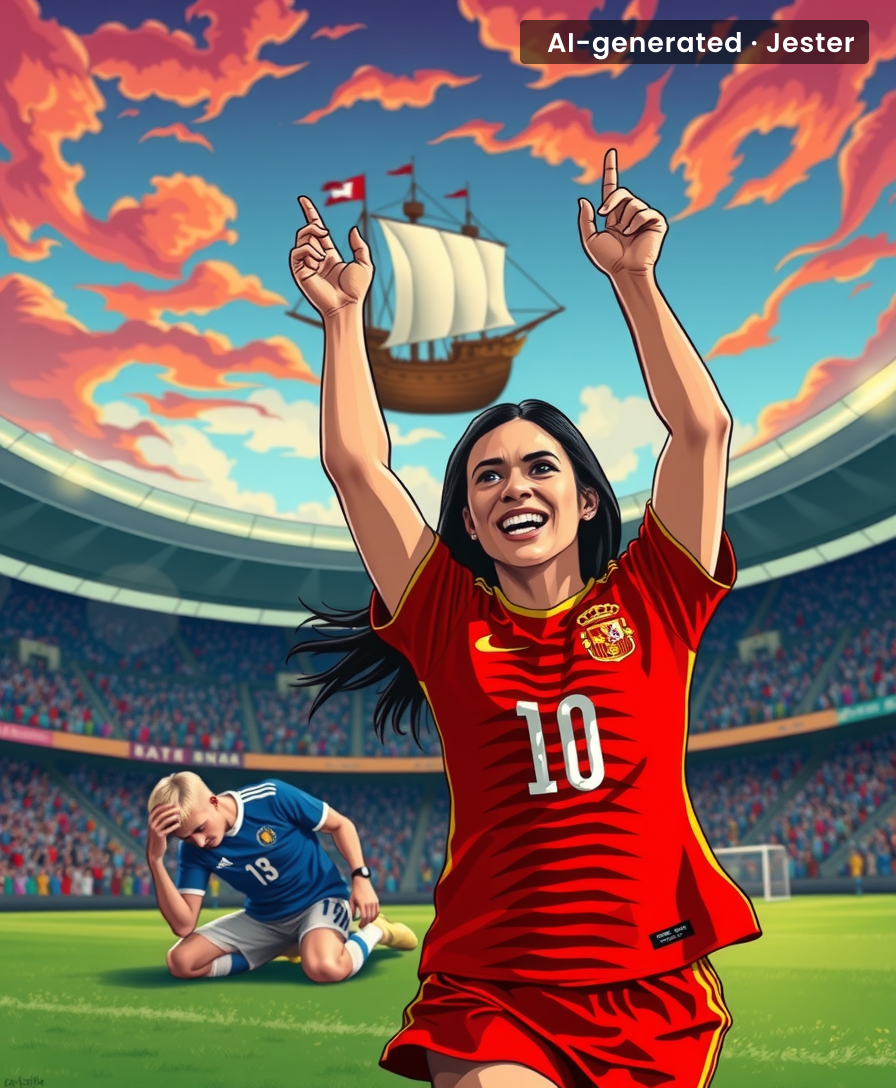 Who knew the Spanish Armada's biggest victory would come on grass rather than water?