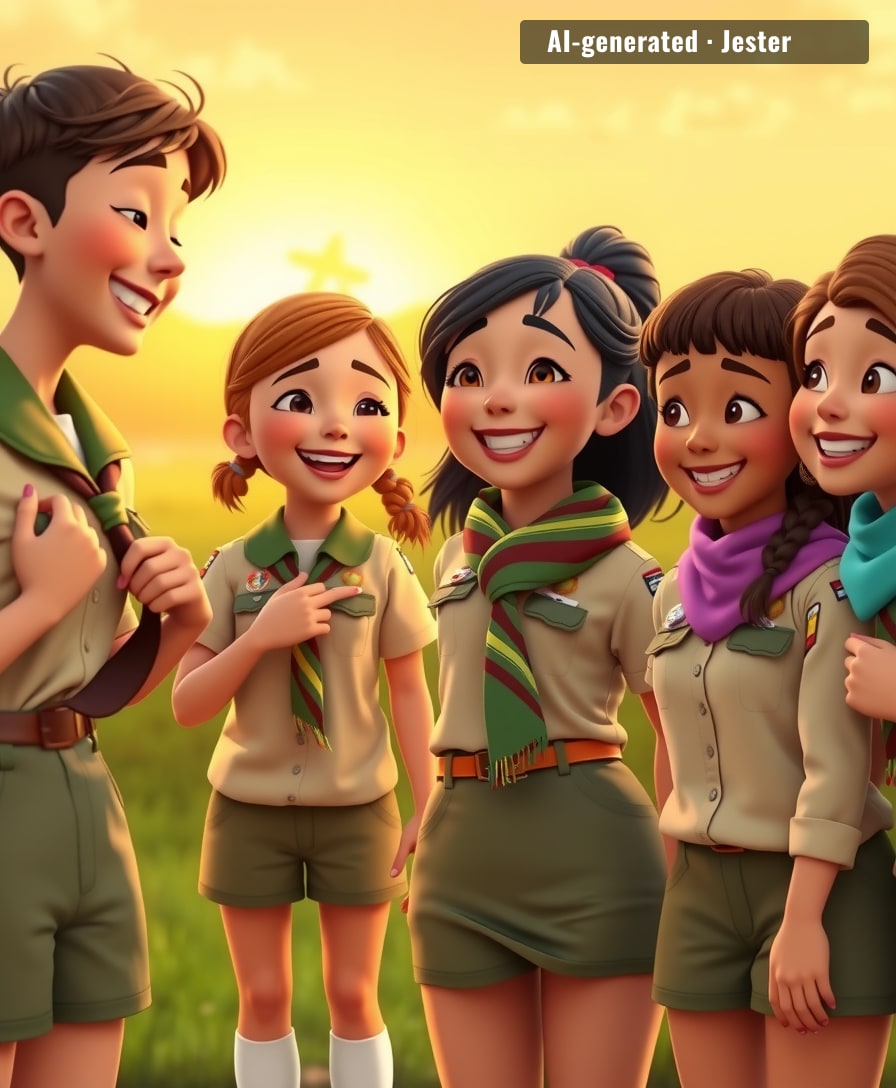 The only thing longer than the history of this uniform is the list of girls who wanted to wear it.