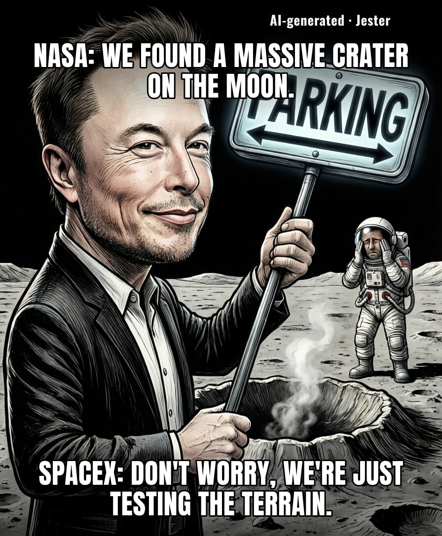Finally, a way to deliver packages to the moon faster than their customer support team responds to a refund request.