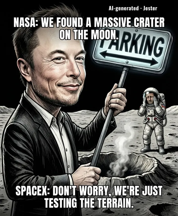 Finally, a way to deliver packages to the moon faster than their customer support team responds to a refund request.