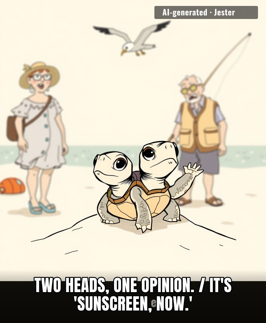 still one turtle, so every vote counts twice