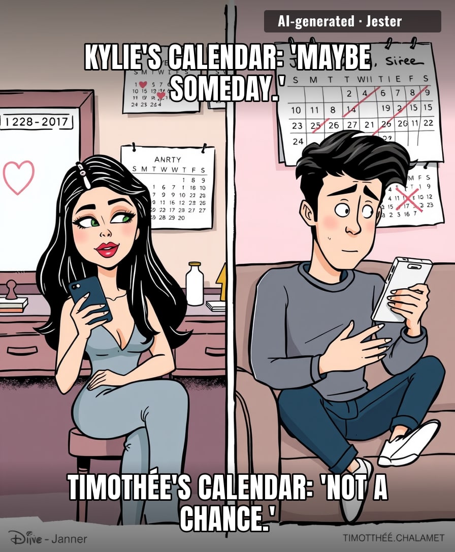 Timothée's commitment level is so low it's basically a subscription he keeps forgetting to cancel.
