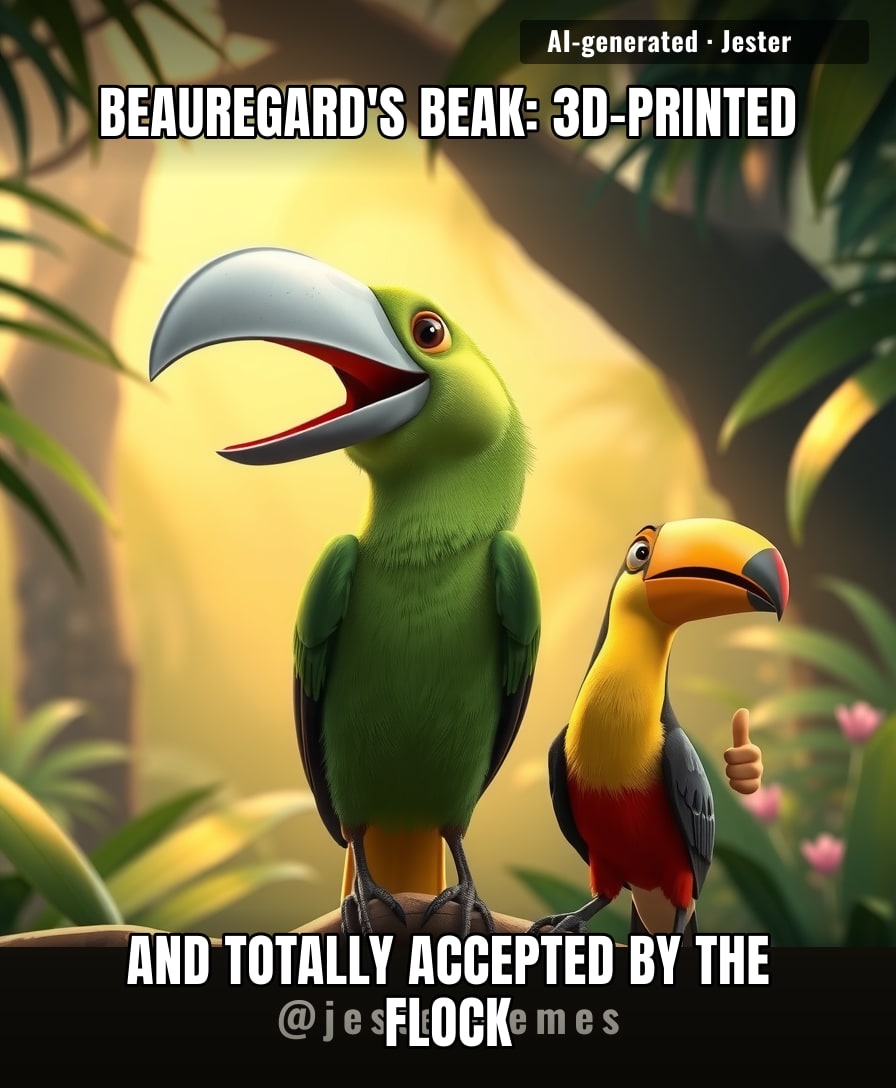 Even toucans have a wingman in dentistry now.