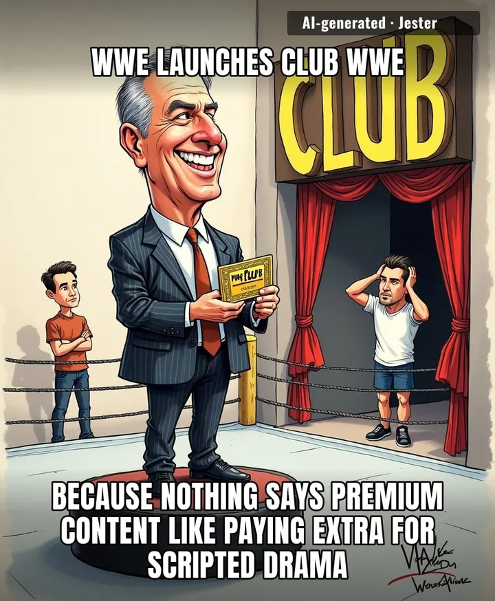 Finally, a country club where the only membership requirement is believing a guy named The Undertaker is actually undead.