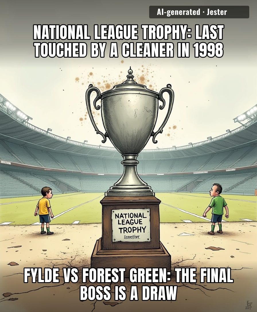 In this league, the trophy has more dust than the teams have fans.