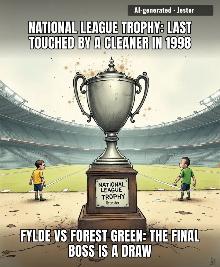 In this league, the trophy has more dust than the teams have fans.