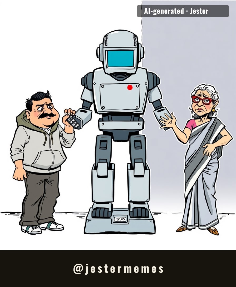 Poll says slow AI down, not stop it. So we'll keep the robot but ask it nicely.