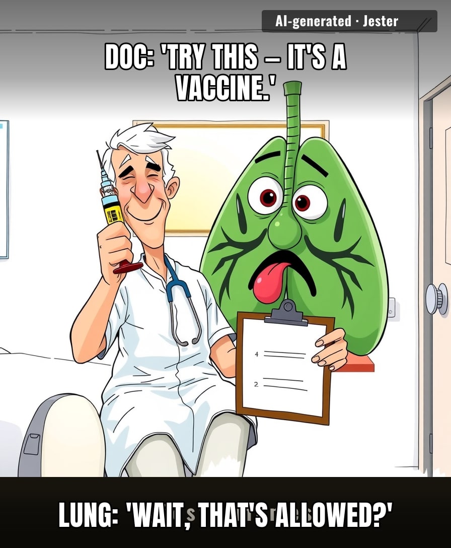 New fear unlocked for cancer cells: a jab that actually fights back. Let's go science!