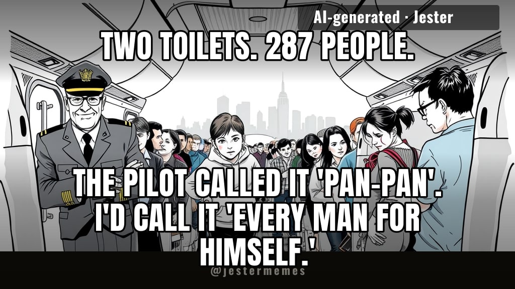 pan-pan is just French for 'two potties'