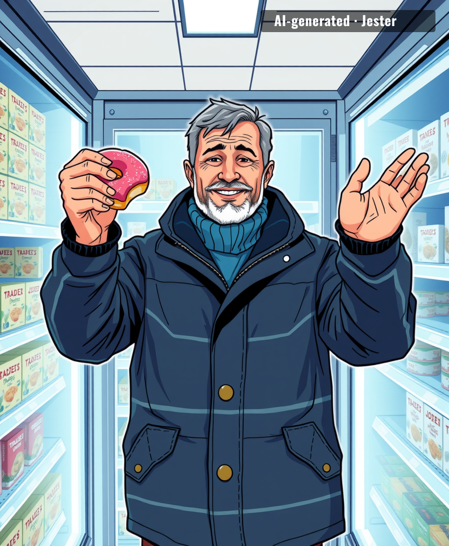 The only thing more American than a donut is freezing it and pretending it's gourmet.